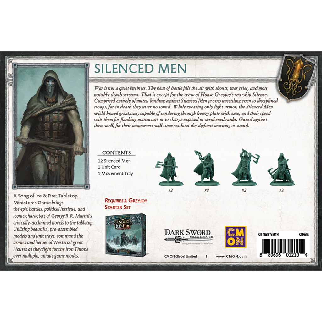 A Song of Ice and Fire : Tabletop Miniatures Game - Silenced Men